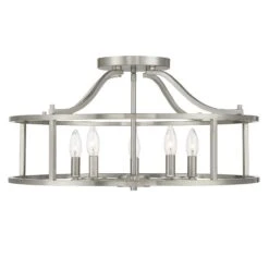 Stockton 24 Inch 5 Light Semi Flush Mount By Savoy House 17 Stockton 24 Inch 5 Light Semi Flush Mount By Savoy House -Light Bulbs Sales Store Savoy House 6 1679 5 sn