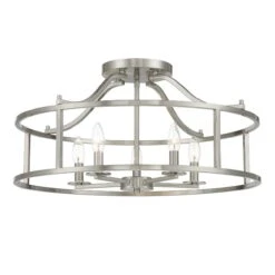 Stockton 24 Inch 5 Light Semi Flush Mount By Savoy House 19 Stockton 24 Inch 5 Light Semi Flush Mount By Savoy House -Light Bulbs Sales Store Savoy House 6 1679 5 sn c