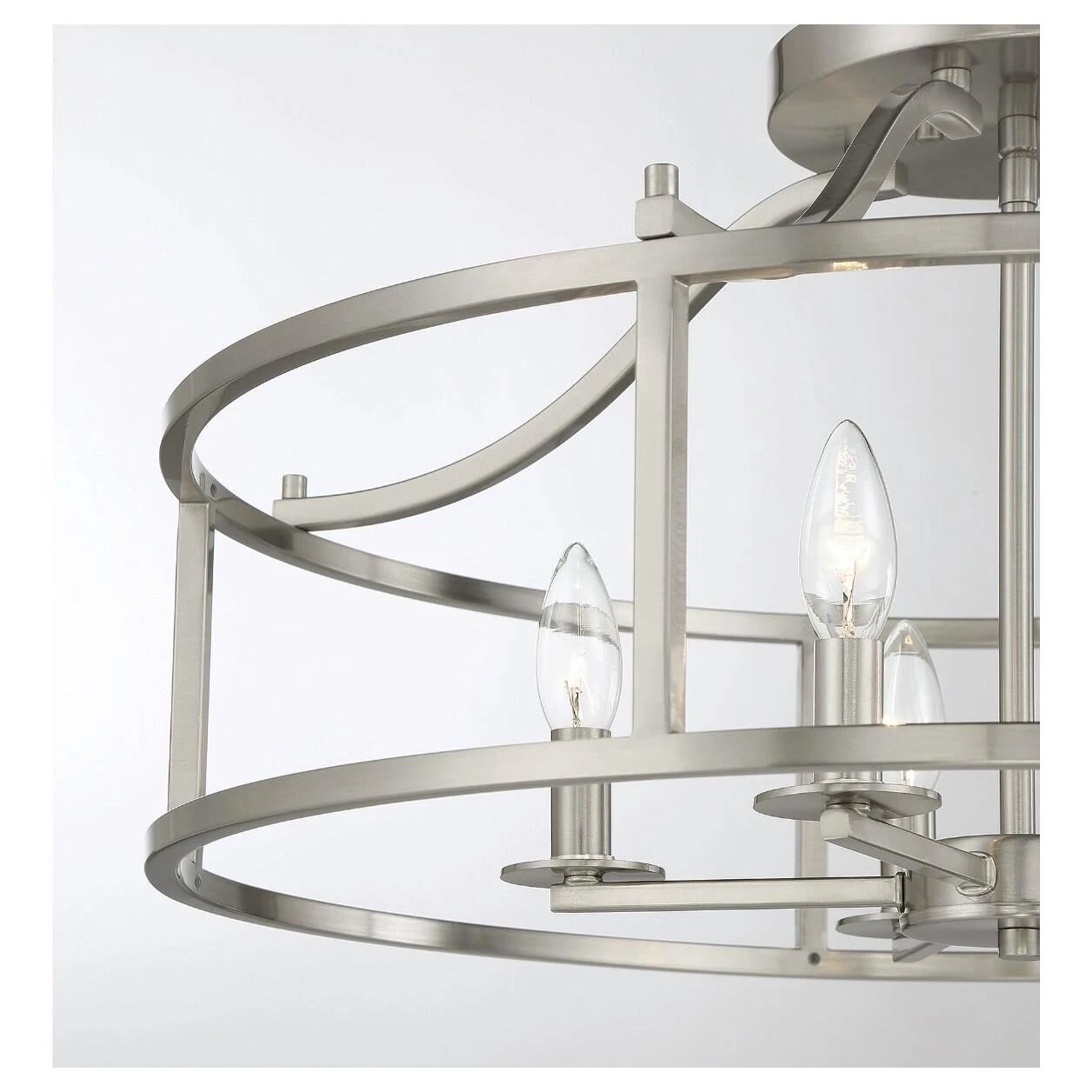 Stockton 24 Inch 5 Light Semi Flush Mount By Savoy House 12 Stockton 24 Inch 5 Light Semi Flush Mount By Savoy House - Image 10