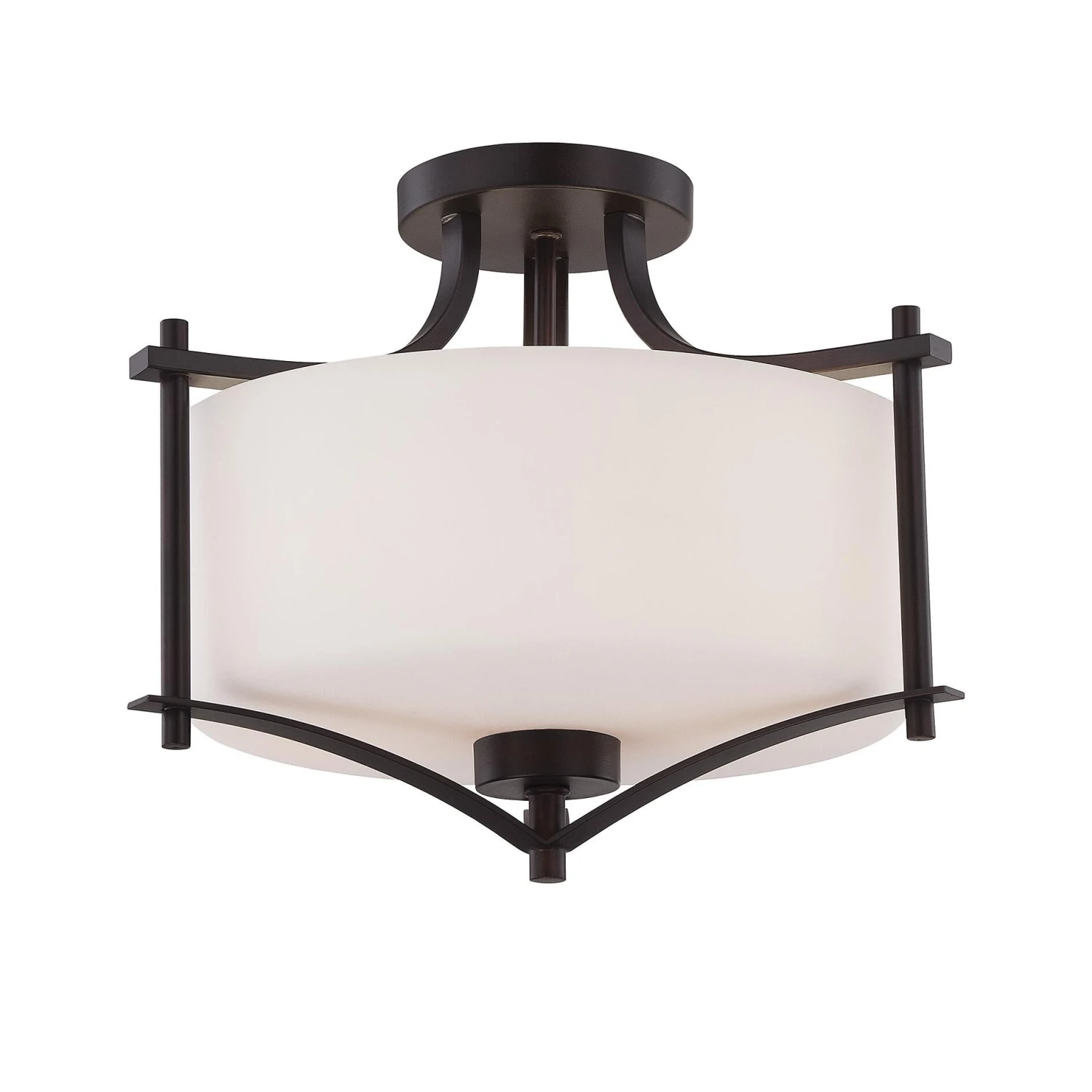 Colton 15 Inch 2 Light Semi Flush Mount By Savoy House 3 Colton 15 Inch 2 Light Semi Flush Mount By Savoy House