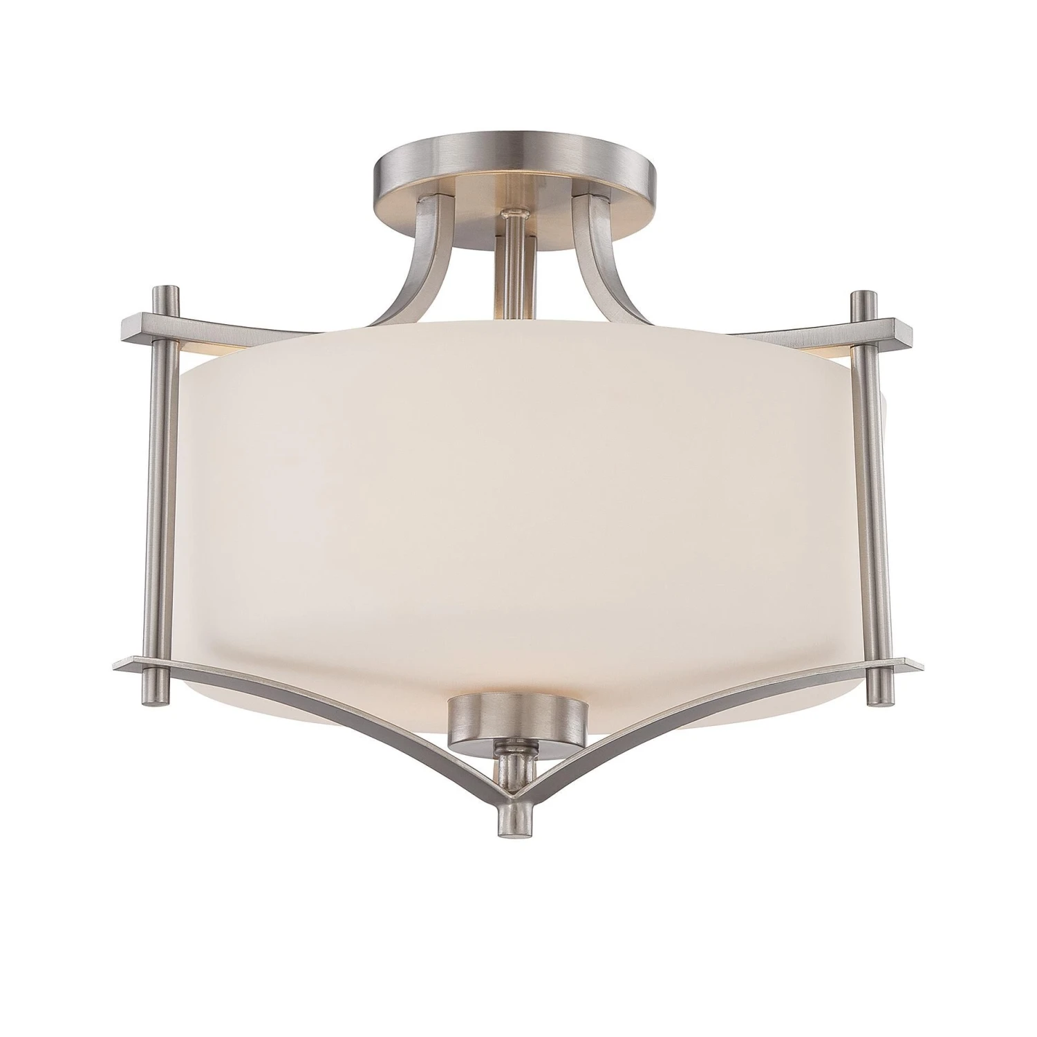 Colton 15 Inch 2 Light Semi Flush Mount By Savoy House 4 Colton 15 Inch 2 Light Semi Flush Mount By Savoy House - Image 2