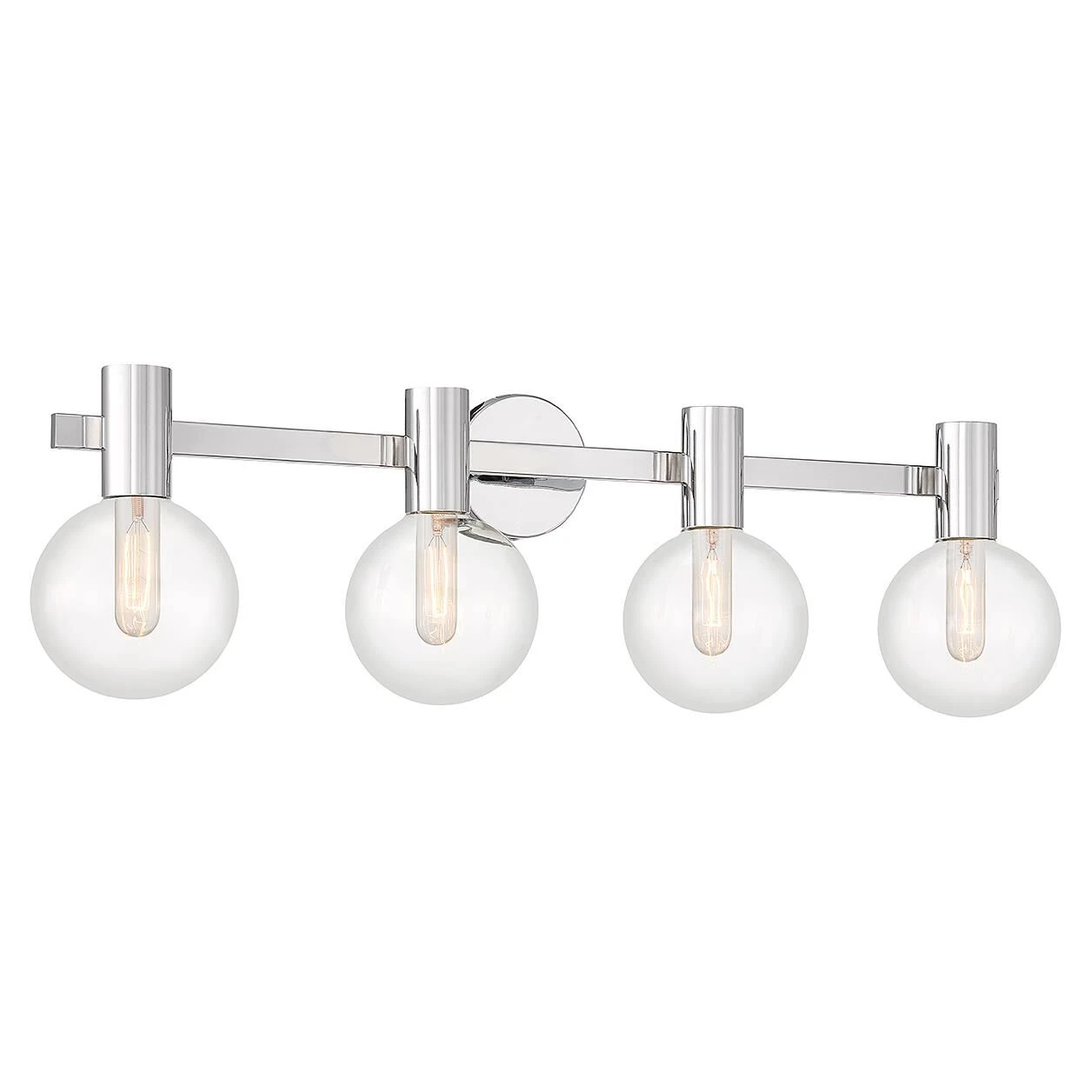 Wright 34 Inch 4 Light Bath Vanity Light By Savoy House 11 Wright 34 Inch 4 Light Bath Vanity Light By Savoy House - Image 9