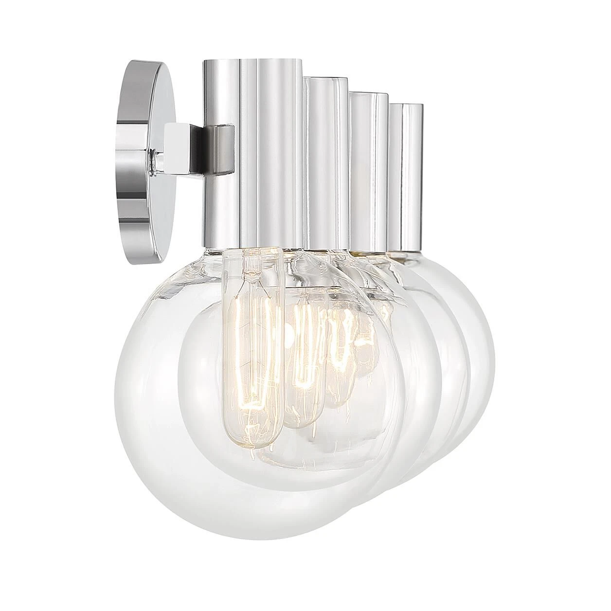 Wright 34 Inch 4 Light Bath Vanity Light By Savoy House 10 Wright 34 Inch 4 Light Bath Vanity Light By Savoy House - Image 8