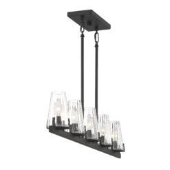 Lighting One Dimond 36 Inch 5 Light Linear Suspension Light By Savoy House -Light Bulbs Sales Store Savoy House L1 2321 5 89 E