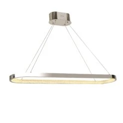 Thumprints Ellipse 47 Inch LED Linear Suspension Light - Clearance Special