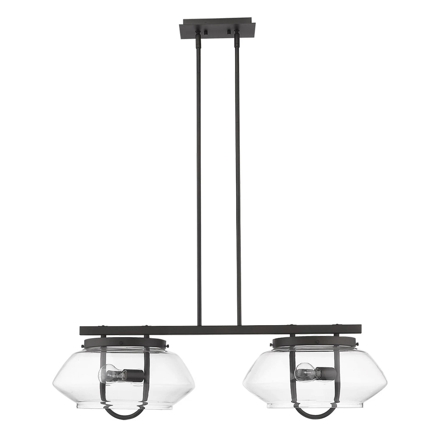 Garner 38 Inch 4 Light Linear Suspension Light By Trend Lighting 10 Garner 38 Inch 4 Light Linear Suspension Light By Trend Lighting - Image 8