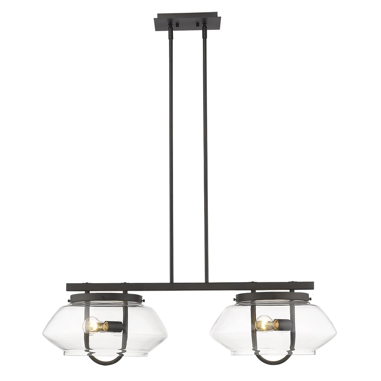 Garner 38 Inch 4 Light Linear Suspension Light By Trend Lighting 11 Garner 38 Inch 4 Light Linear Suspension Light By Trend Lighting - Image 9
