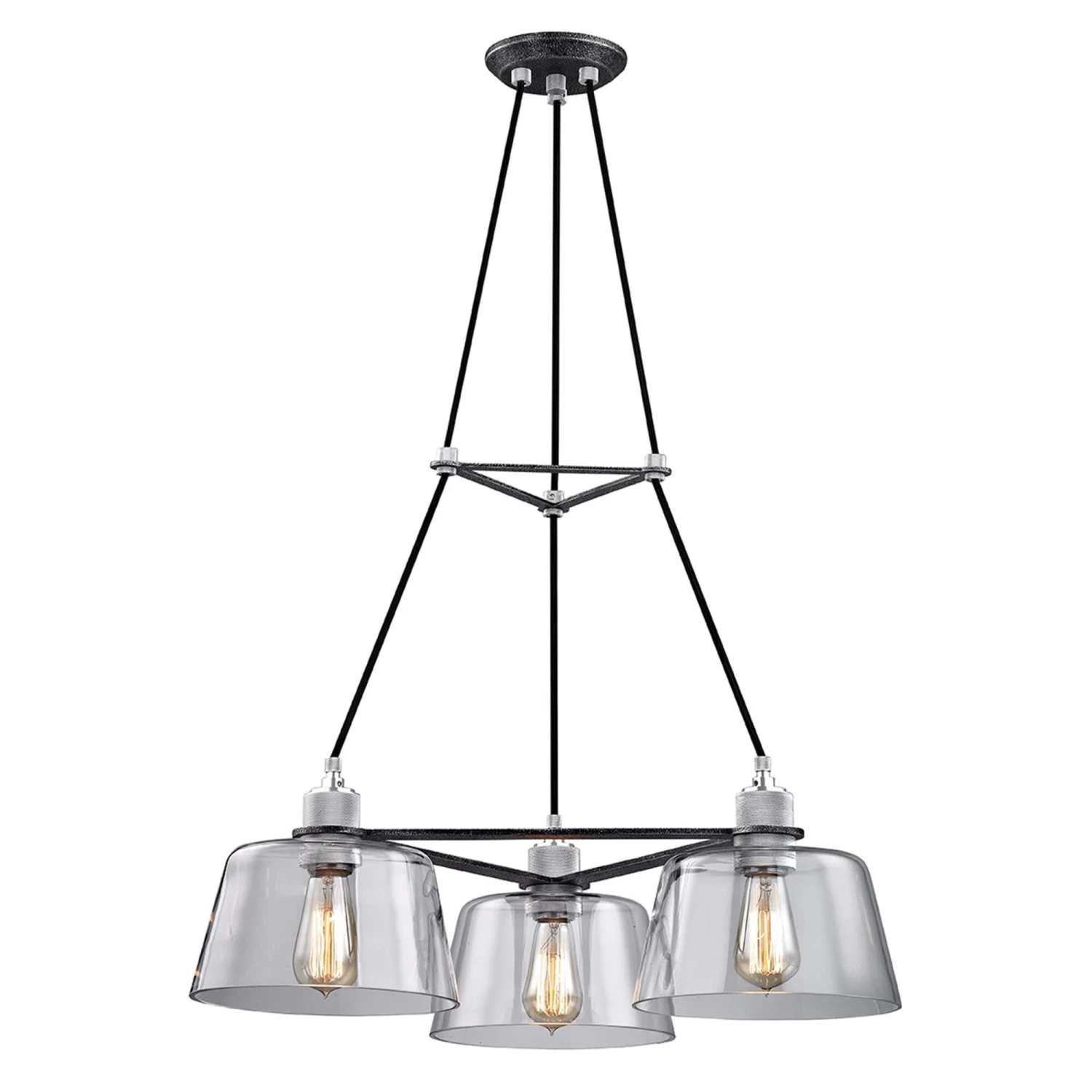 Audiophile 27 Inch 3 Light Chandelier By Troy Lighting 4 Audiophile 27 Inch 3 Light Chandelier By Troy Lighting - Image 2