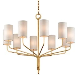 Juniper 42 Inch 10 Light Chandelier By Troy Lighting