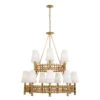 Nevis 36 Inch 15 Light LED Chandelier By Varaluz -Light Bulbs Sales Store Varaluz 360C15FG