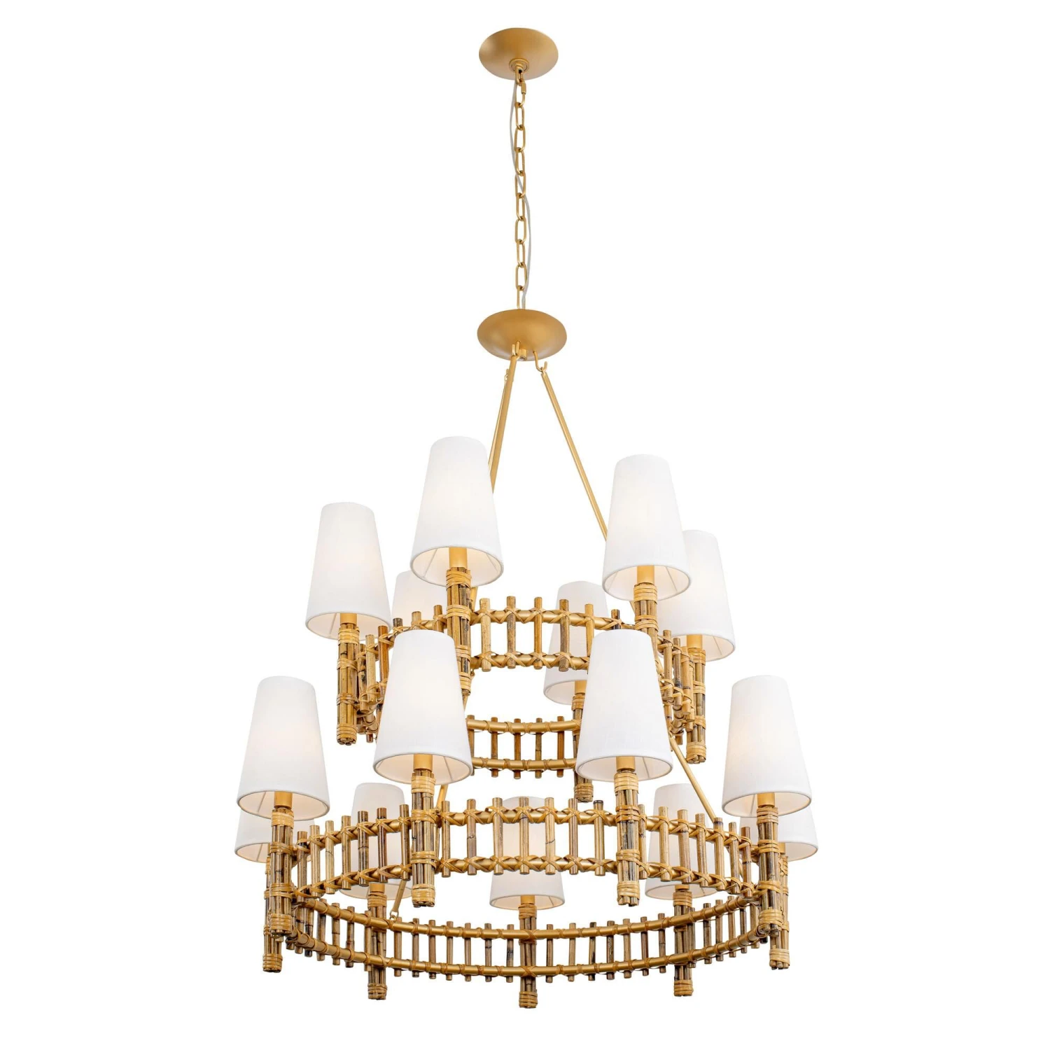 Nevis 36 Inch 15 Light LED Chandelier By Varaluz 6 Nevis 36 Inch 15 Light LED Chandelier By Varaluz - Image 4