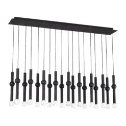 Sean Lavin Guyed 44 Inch 18 Light LED Mini Chandelier By Visual Comfort Modern Collection
