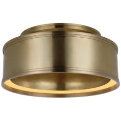 Chapman & Myers Connery 14 Inch 1 Light LED Flush Mount By Visual Comfort Signature Collection