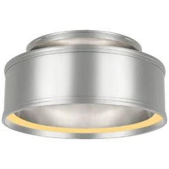 Chapman & Myers Connery 14 Inch 1 Light LED Flush Mount By Visual Comfort Signature Collection 8 Chapman & Myers Connery 14 Inch 1 Light LED Flush Mount By Visual Comfort Signature Collection -Light Bulbs Sales Store Visual Comfort Signature Collection CHC4611PN
