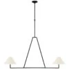Chapman & Myers Ashton 58 Inch 2 Light LED Linear Suspension Light By Visual Comfort Signature Collection