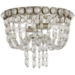 Julie Neill Navona 12 Inch 2 Light Flush Mount By Visual Comfort Signature Collection