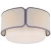 Kate Spade New York Eyre 13 Inch 1 Light LED Flush Mount By Visual Comfort Signature Collection 2 Kate Spade New York Eyre 13 Inch 1 Light LED Flush Mount By Visual Comfort Signature Collection -Light Bulbs Sales Store Visual Comfort Signature Collection KS4081PNWGLLLC