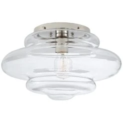 Kelly Wearstler Tableau 15 Inch Flush Mount By Visual Comfort Signature Collection -Light Bulbs Sales Store Visual Comfort Signature Collection KW4271PNCG