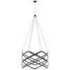Visual Comfort Signature Collection Peter Bristol Interlace 9 Inch LED Mini Chandelier