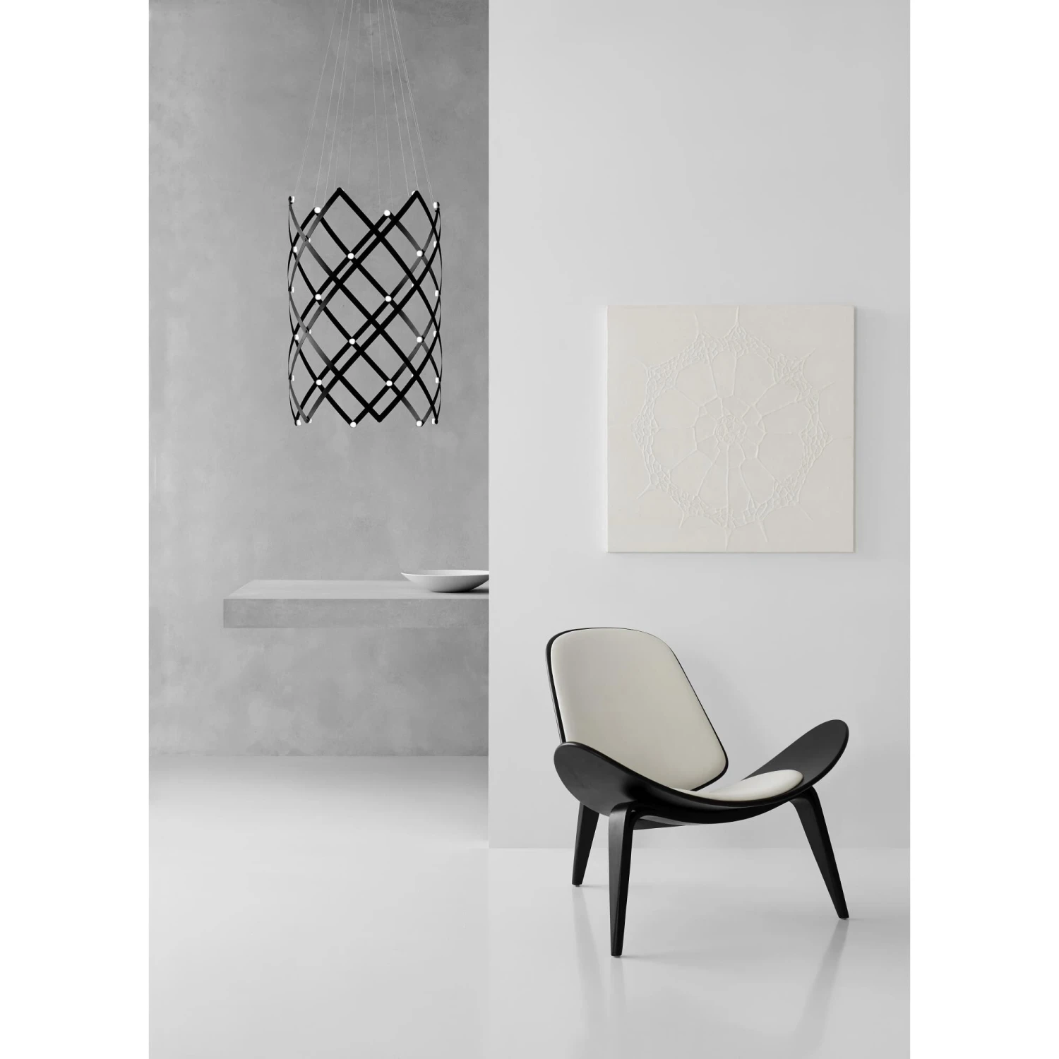 Visual Comfort Signature Collection Peter Bristol Interlace 9 Inch LED Mini Chandelier 4 Visual Comfort Signature Collection Peter Bristol Interlace 9 Inch LED Mini Chandelier - Image 2