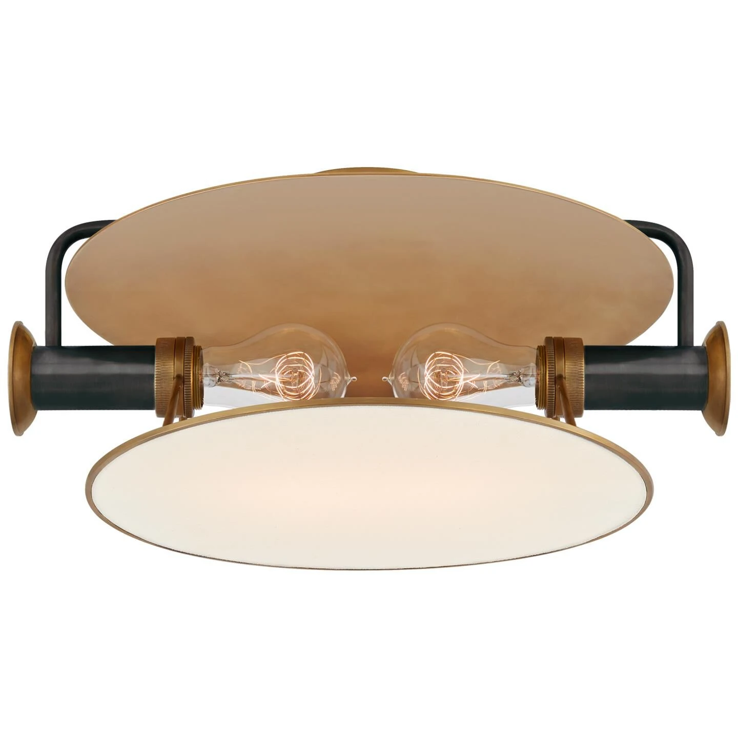 Thomas O'Brien Osiris 15 Inch 2 Light Flush Mount By Visual Comfort Signature Collection 3 Thomas O'Brien Osiris 15 Inch 2 Light Flush Mount By Visual Comfort Signature Collection
