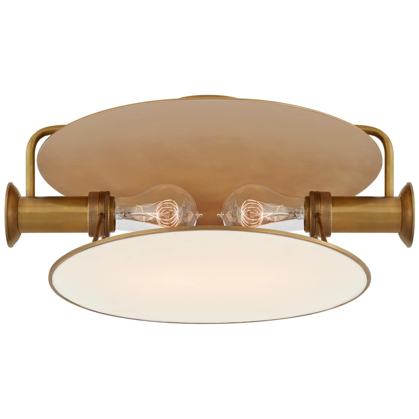Thomas O'Brien Osiris 15 Inch 2 Light Flush Mount By Visual Comfort Signature Collection 5 Thomas O'Brien Osiris 15 Inch 2 Light Flush Mount By Visual Comfort Signature Collection - Image 3