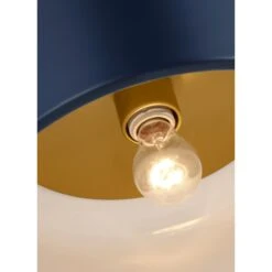 Sean Lavin Malone 13 Inch 1 Light Flush Mount By Visual Comfort Studio Collection -Light Bulbs Sales Store Visual Comfort Studio Collection 7605401 127 DET1