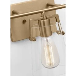 Drew & Jonathan Crofton 24 Inch 3 Light Bath Vanity Light By Visual Comfort Studio Collection -Light Bulbs Sales Store Visual Comfort Studio Collection FS DJV1033SB D2