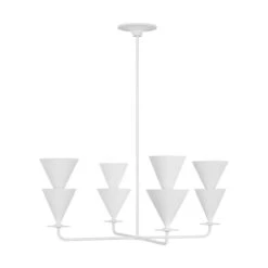 Christiane Lemieux Cornet 36 Inch 4 Light Chandelier By Visual Comfort Studio Collection