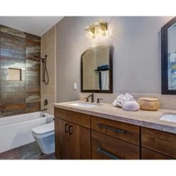 Bennington 14 Inch 2 Light Bath Vanity Light By Z-Lite -Light Bulbs Sales Store Z Lite 1938 2V MGLD RS 3