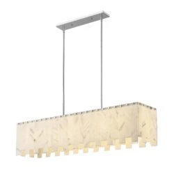 Viviana 49 Inch 7 Light Linear Suspension Light By Z-Lite -Light Bulbs Sales Store Z Lite 345 49L PN AT 4