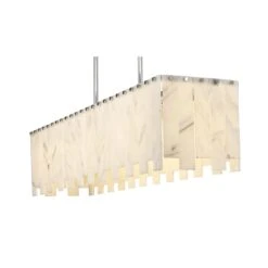 Viviana 49 Inch 7 Light Linear Suspension Light By Z-Lite -Light Bulbs Sales Store Z Lite 345 49L PN AT 6