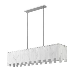 Viviana 49 Inch 7 Light Linear Suspension Light By Z-Lite -Light Bulbs Sales Store Z Lite 345 49L PN NL 7