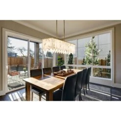 Viviana 49 Inch 7 Light Linear Suspension Light By Z-Lite -Light Bulbs Sales Store Z Lite 345 49L RB RS 3