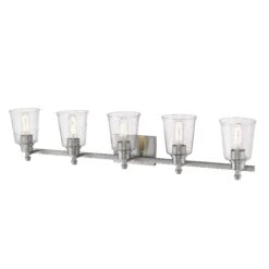 Bohin 41 Inch 5 Light Bath Vanity Light By Z-Lite 17 Bohin 41 Inch 5 Light Bath Vanity Light By Z-Lite -Light Bulbs Sales Store Z Lite 464 5V BN AT 5
