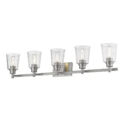 Bohin 41 Inch 5 Light Bath Vanity Light By Z-Lite 18 Bohin 41 Inch 5 Light Bath Vanity Light By Z-Lite -Light Bulbs Sales Store Z Lite 464 5V BN AT 6