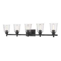 Bohin 41 Inch 5 Light Bath Vanity Light By Z-Lite 20 Bohin 41 Inch 5 Light Bath Vanity Light By Z-Lite -Light Bulbs Sales Store Z Lite 464 5V MB
