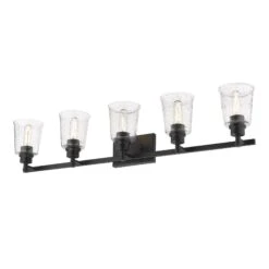 Bohin 41 Inch 5 Light Bath Vanity Light By Z-Lite 22 Bohin 41 Inch 5 Light Bath Vanity Light By Z-Lite -Light Bulbs Sales Store Z Lite 464 5V MB AT 4