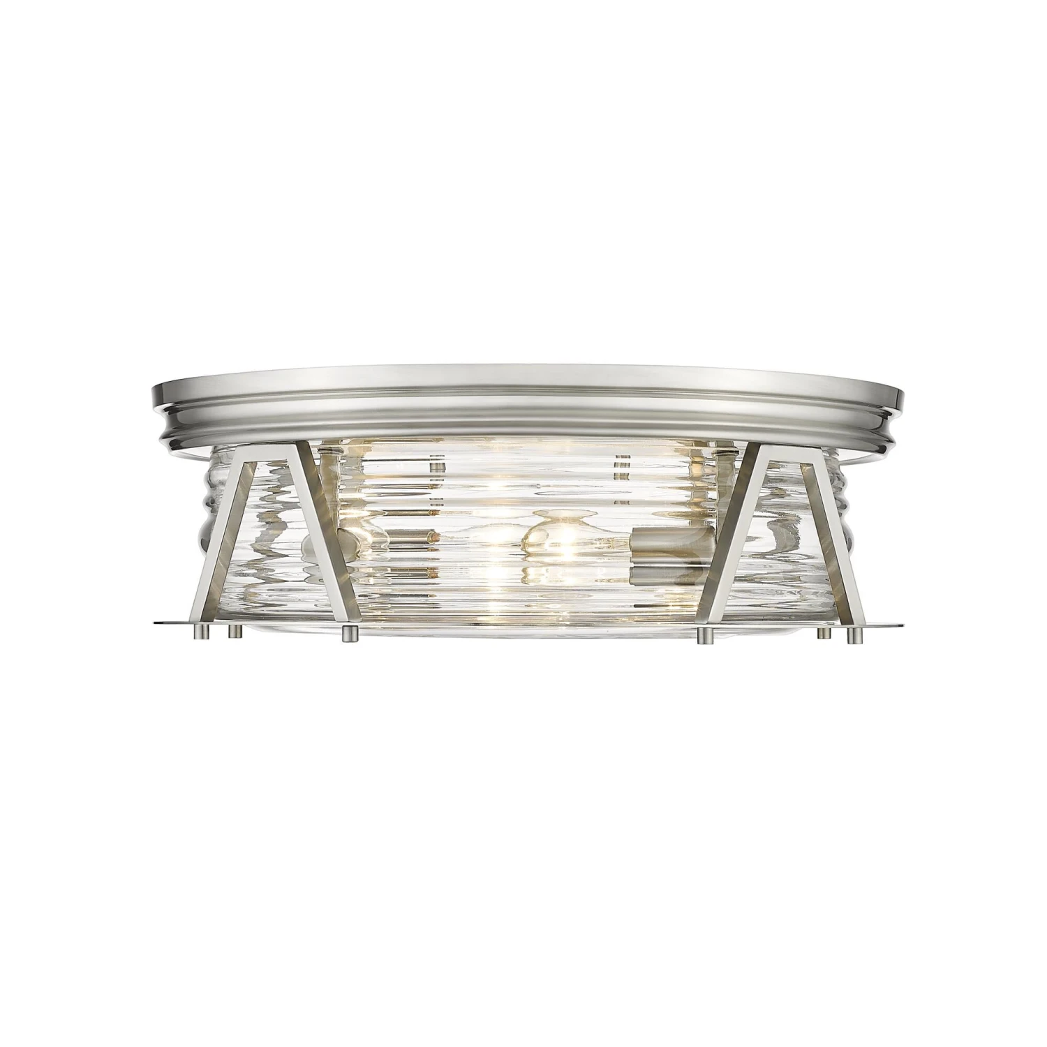 Cape Harbor 20 Inch 4 Light Flush Mount By Z-Lite 12 Cape Harbor 20 Inch 4 Light Flush Mount By Z-Lite - Image 10