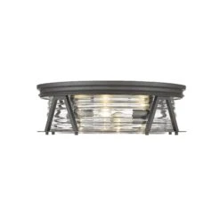 Cape Harbor 20 Inch 4 Light Flush Mount By Z-Lite 37 Cape Harbor 20 Inch 4 Light Flush Mount By Z-Lite -Light Bulbs Sales Store Z Lite 491F4 BRZ AT 4