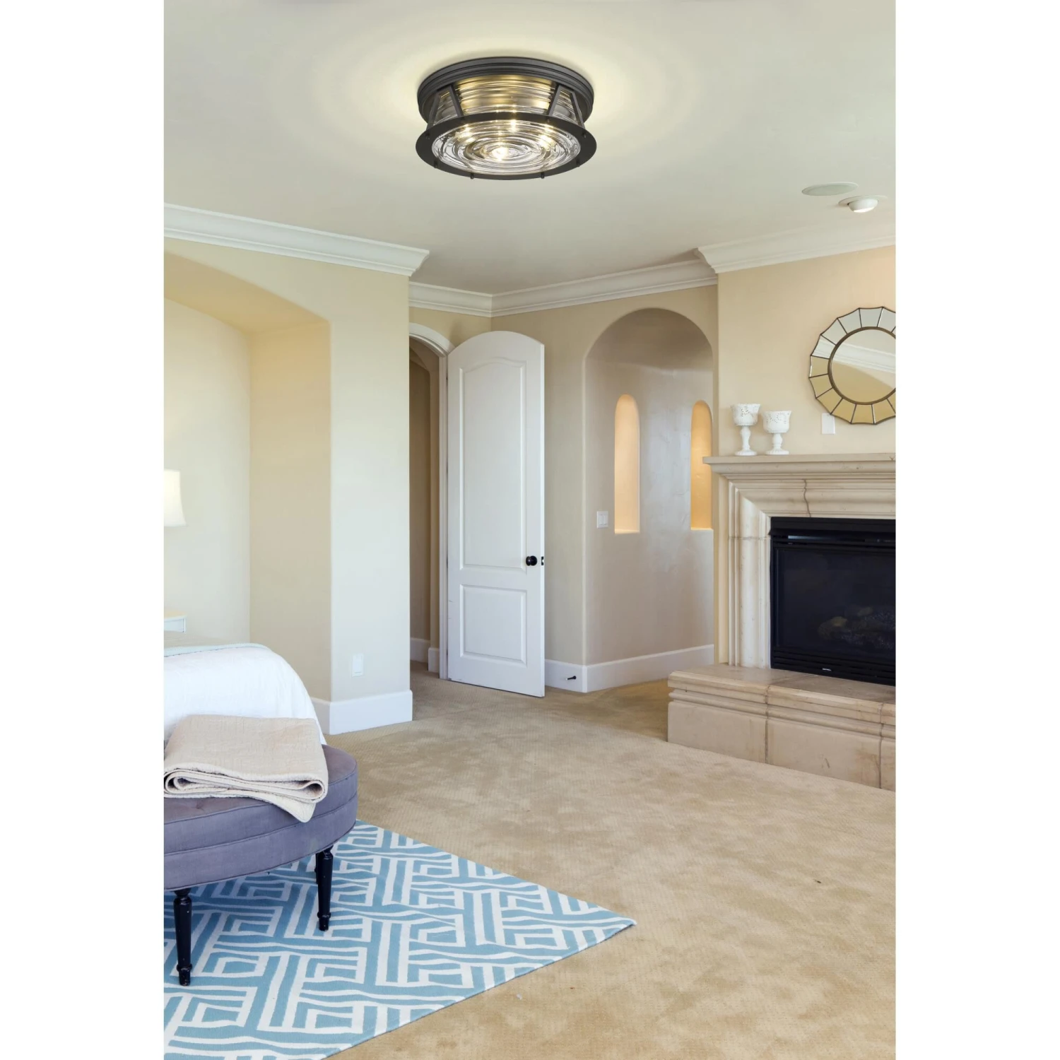Cape Harbor 20 Inch 4 Light Flush Mount By Z-Lite 16 Cape Harbor 20 Inch 4 Light Flush Mount By Z-Lite - Image 14