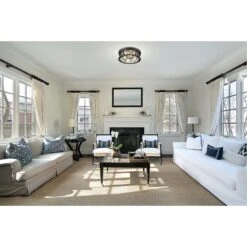 Cape Harbor 20 Inch 4 Light Flush Mount By Z-Lite 24 Cape Harbor 20 Inch 4 Light Flush Mount By Z-Lite -Light Bulbs Sales Store Z Lite 491F4 MB RS 2