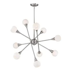 Tian 39 Inch 10 Light Chandelier By Z-Lite