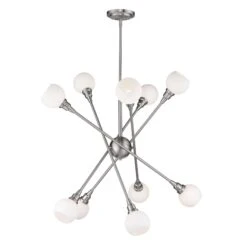 Tian 39 Inch 10 Light Chandelier By Z-Lite -Light Bulbs Sales Store Z Lite 616 10C BN 5